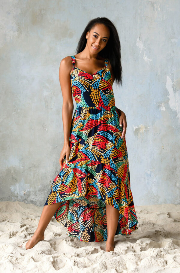 Платье домашнее ассиметричное Dominica